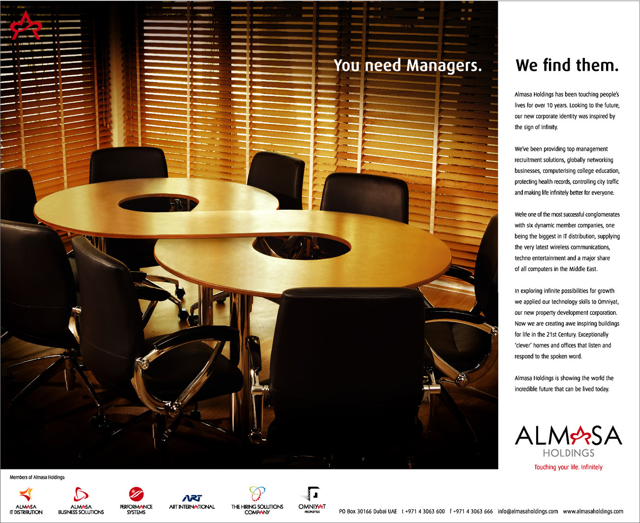Almasa Holding Campaign